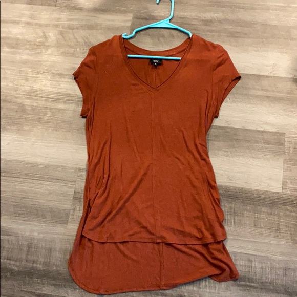 Soft orange vneck - Picture 1 of 2